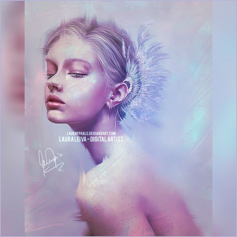 My first digital realistic portrait -1