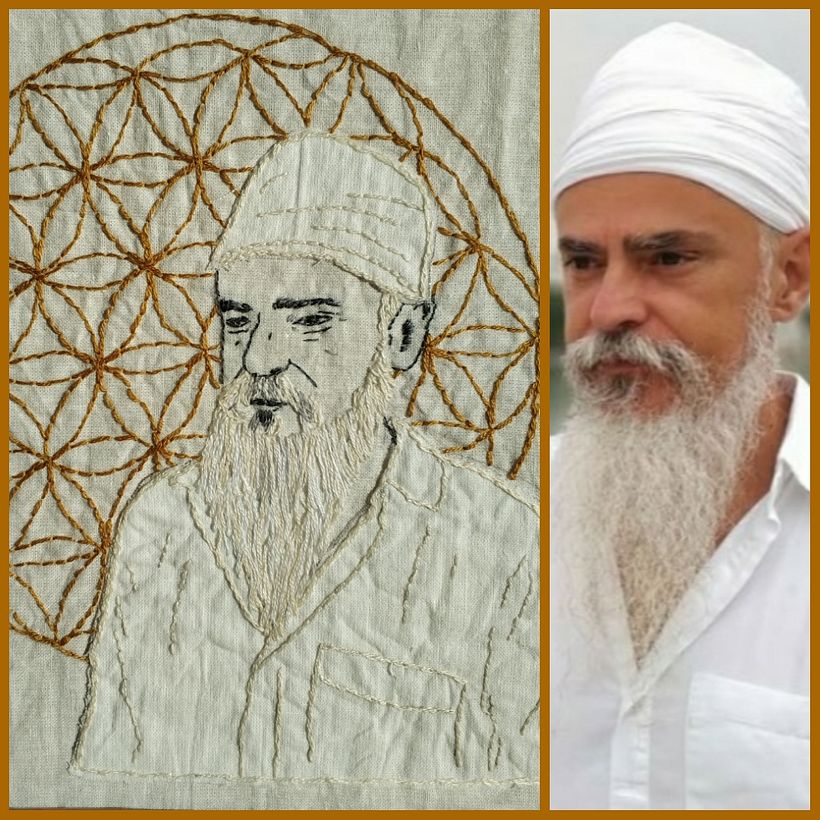 SatNam, regalo bordado para un amigo Kundalini 0