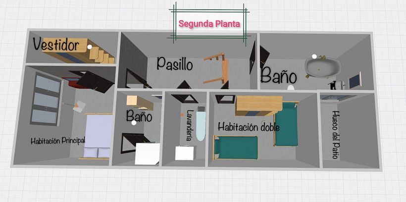 Proyecto de Diseño de Interiores: Santa María 2