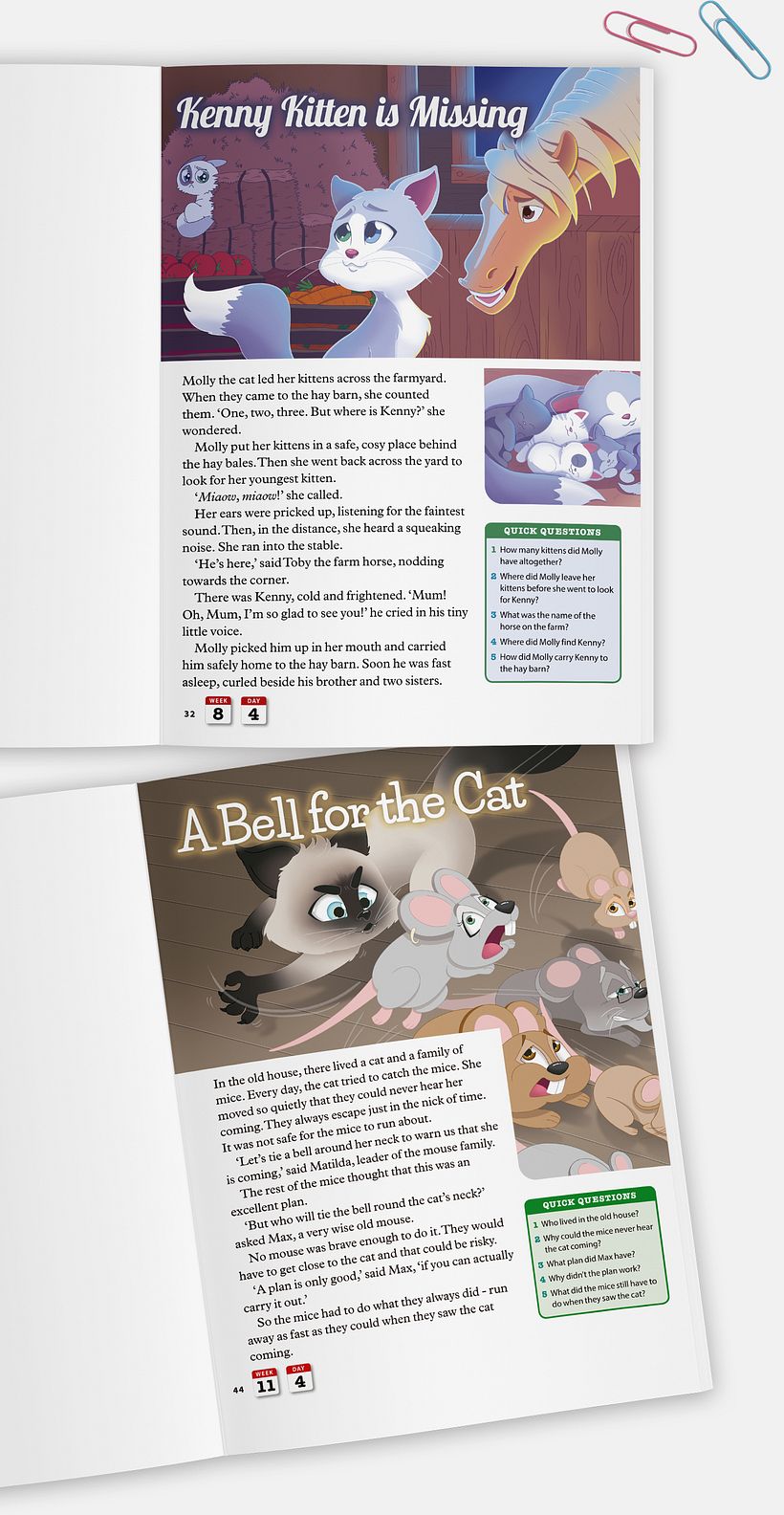 Primary Book illustrations 1