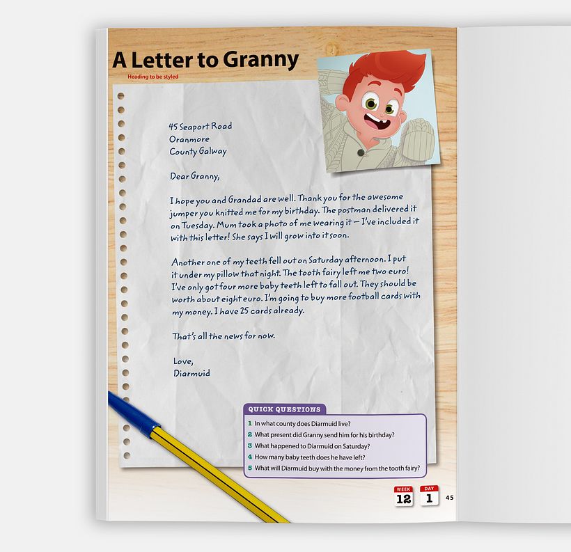 Primary Book illustrations 2