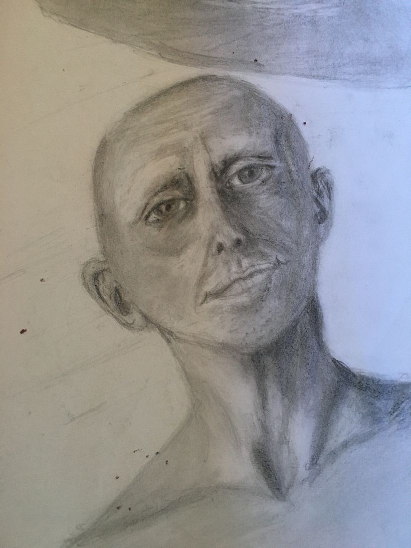 Meu projeto do curso: Retrato realista com lápis grafite 2