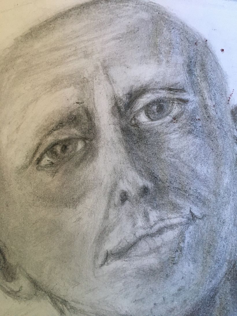 Meu projeto do curso: Retrato realista com lápis grafite 3