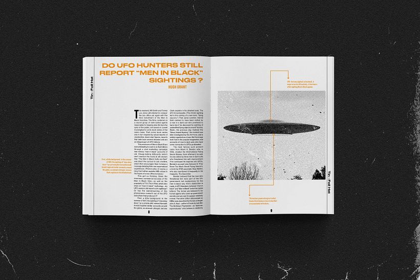 Tin-Foil Hat is an editorial/branding project that is based around conspiracy. 
