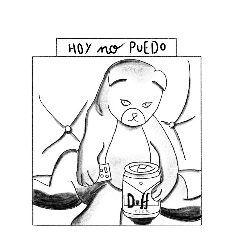 Boceto inicial con lápiz HB modificado (sección boceto)