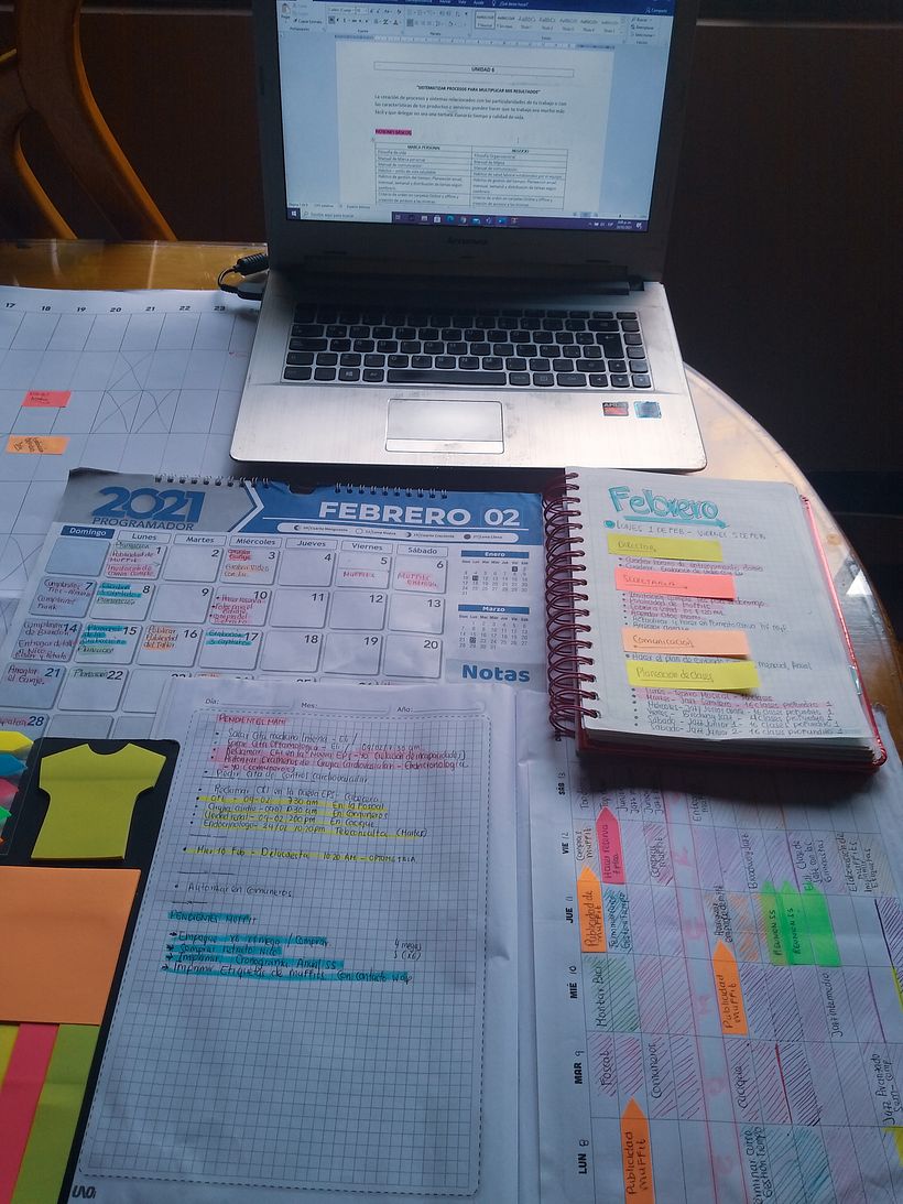 Mi reto este año, será empezar a sistematizar los procesos de mi trabajo.