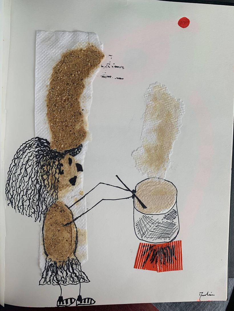 Esta bruja la adoro. Para mí, sería el emblema de mi proyecto final.