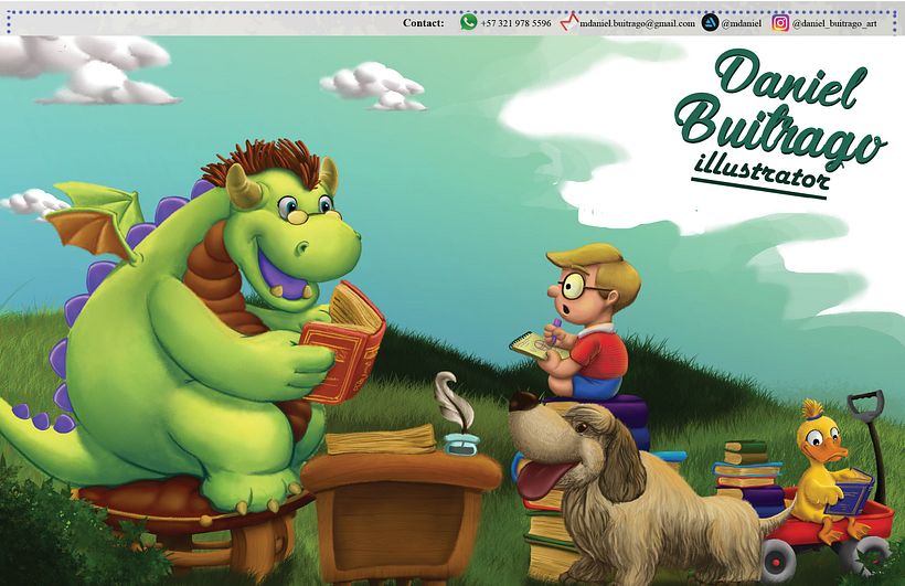 My project in Keys for Creating a Professional Illustration Portfolio course 0