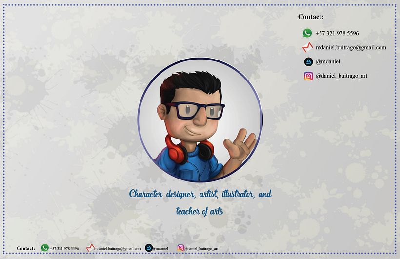 My project in Keys for Creating a Professional Illustration Portfolio course 1