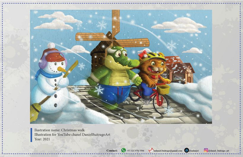 My project in Keys for Creating a Professional Illustration Portfolio course 4