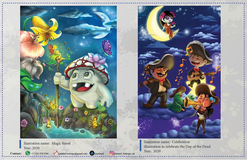 My project in Keys for Creating a Professional Illustration Portfolio course 5