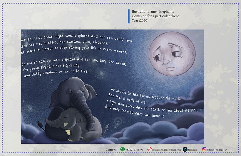 My project in Keys for Creating a Professional Illustration Portfolio course 6
