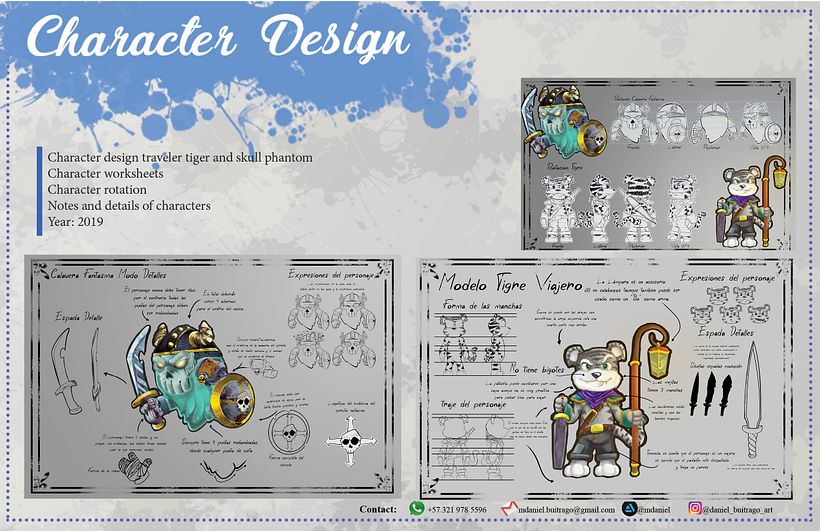 My project in Keys for Creating a Professional Illustration Portfolio course 8