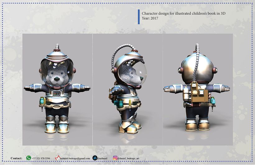 My project in Keys for Creating a Professional Illustration Portfolio course 9