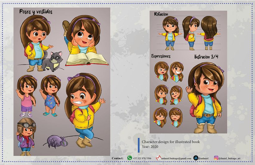 My project in Keys for Creating a Professional Illustration Portfolio course 10
