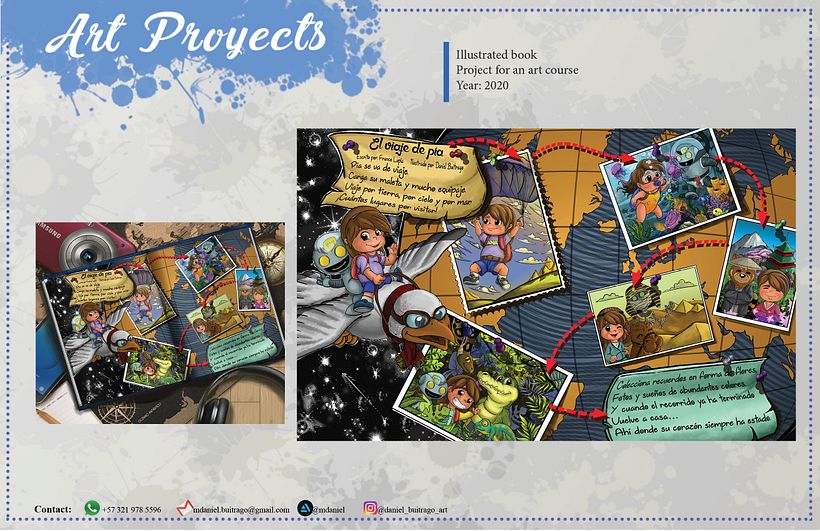 My project in Keys for Creating a Professional Illustration Portfolio course 11