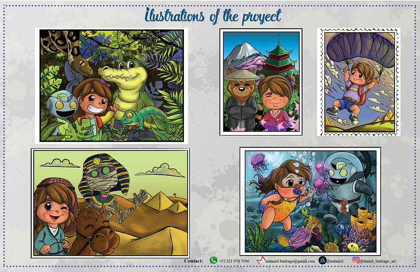 My project in Keys for Creating a Professional Illustration Portfolio course 12