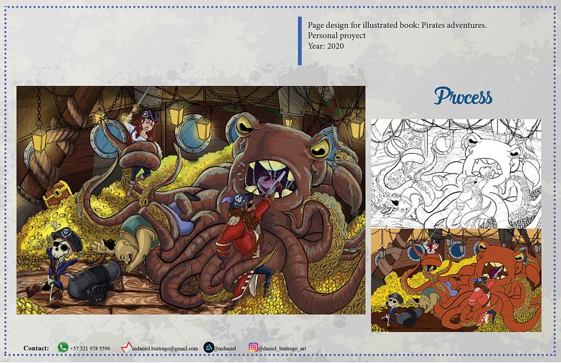 My project in Keys for Creating a Professional Illustration Portfolio course 15