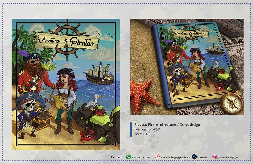 My project in Keys for Creating a Professional Illustration Portfolio course 16