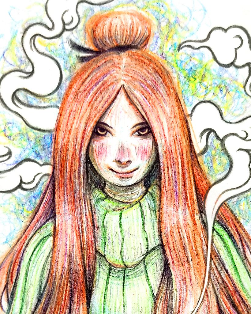 Ilustrando a Miss Foxfire 1