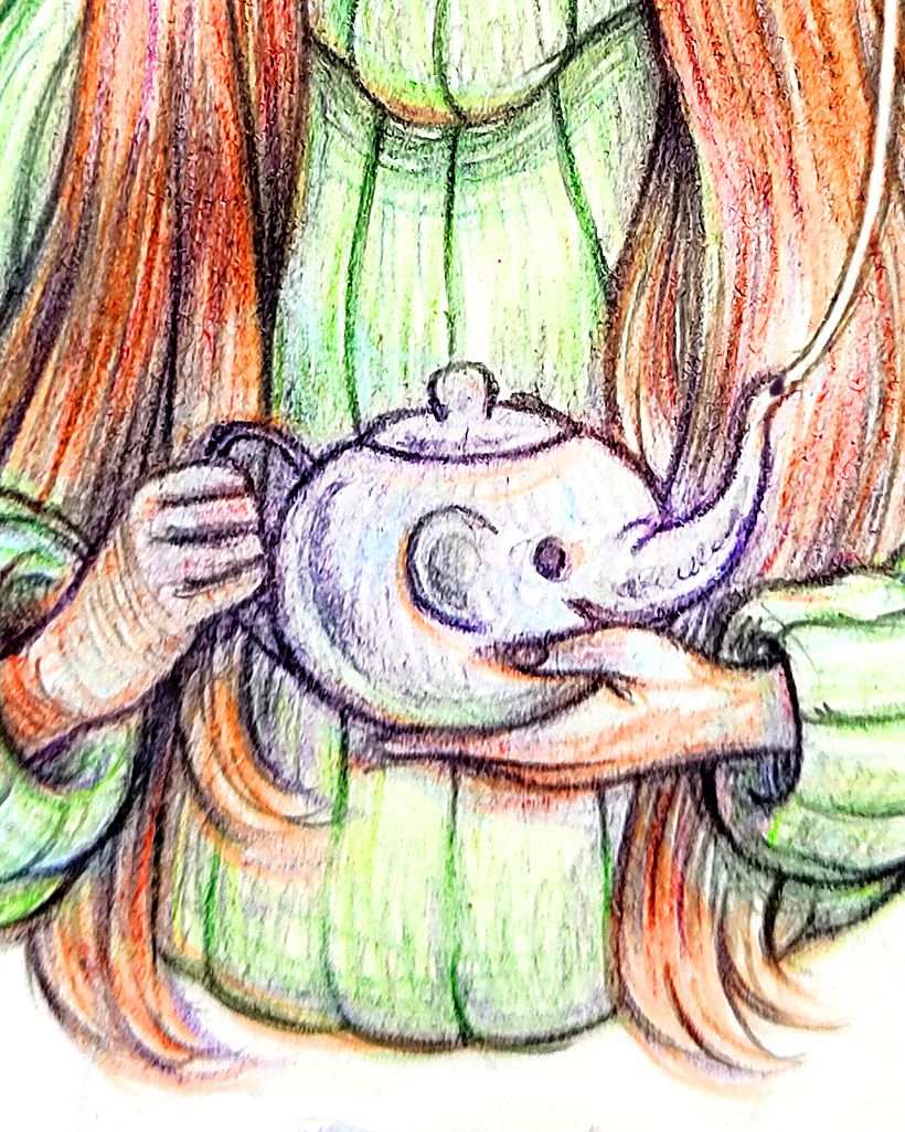 Ilustrando a Miss Foxfire 2