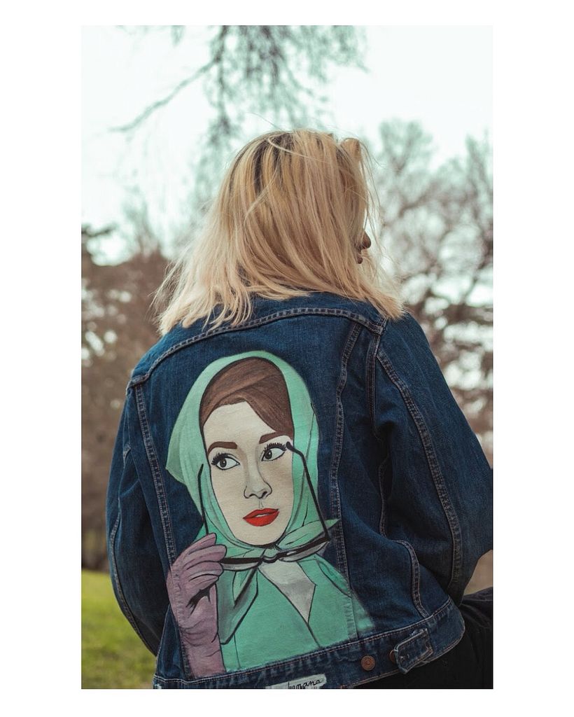 New Handpainted jackets-Alabama Banana 4