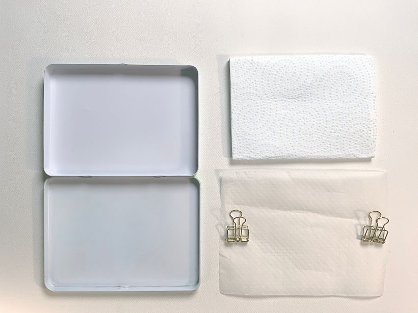 Estos son los materiales que necesitarás para fabricarte una paleta húmeda en casa.