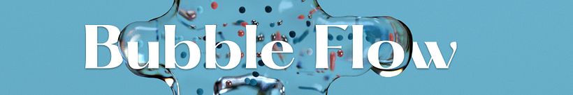 BUBBLE FLOW: Lettering 3D animado con X-Particles 0
