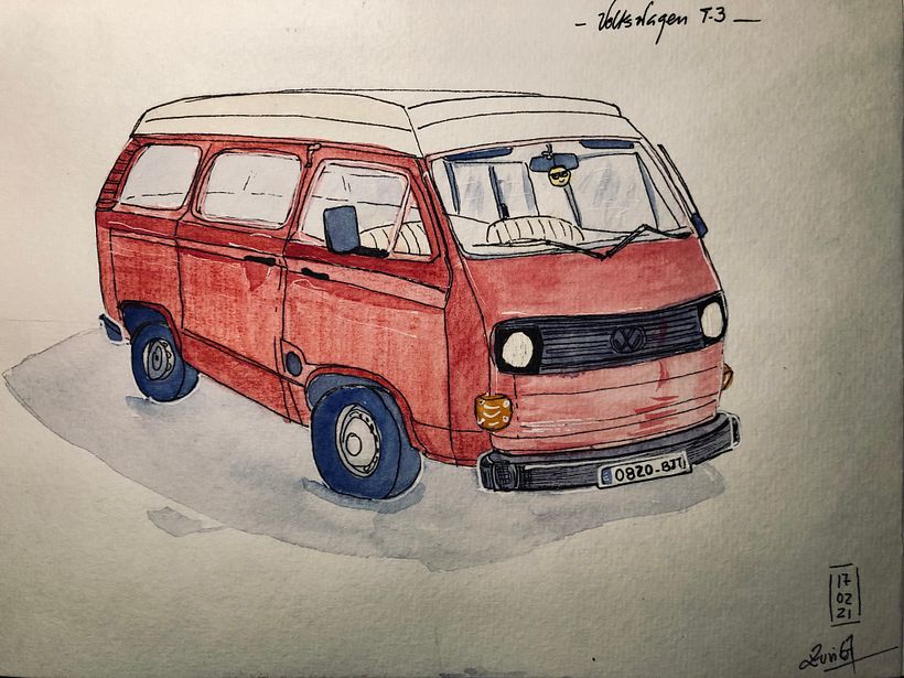 VW T3 aparcada en mi calle