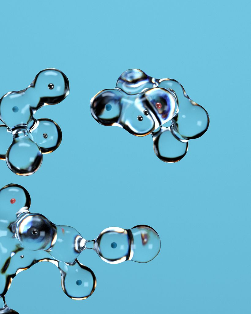 BUBBLE FLOW: Lettering 3D animado con X-Particles 13