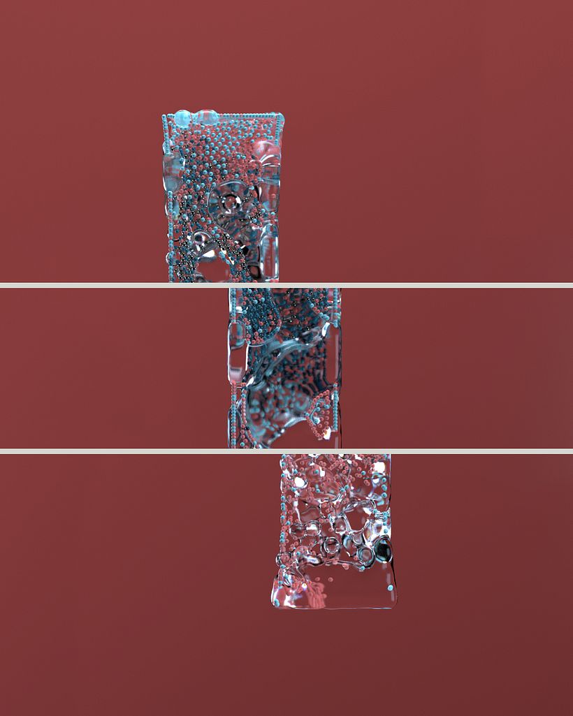 BUBBLE FLOW: Lettering 3D animado con X-Particles 21