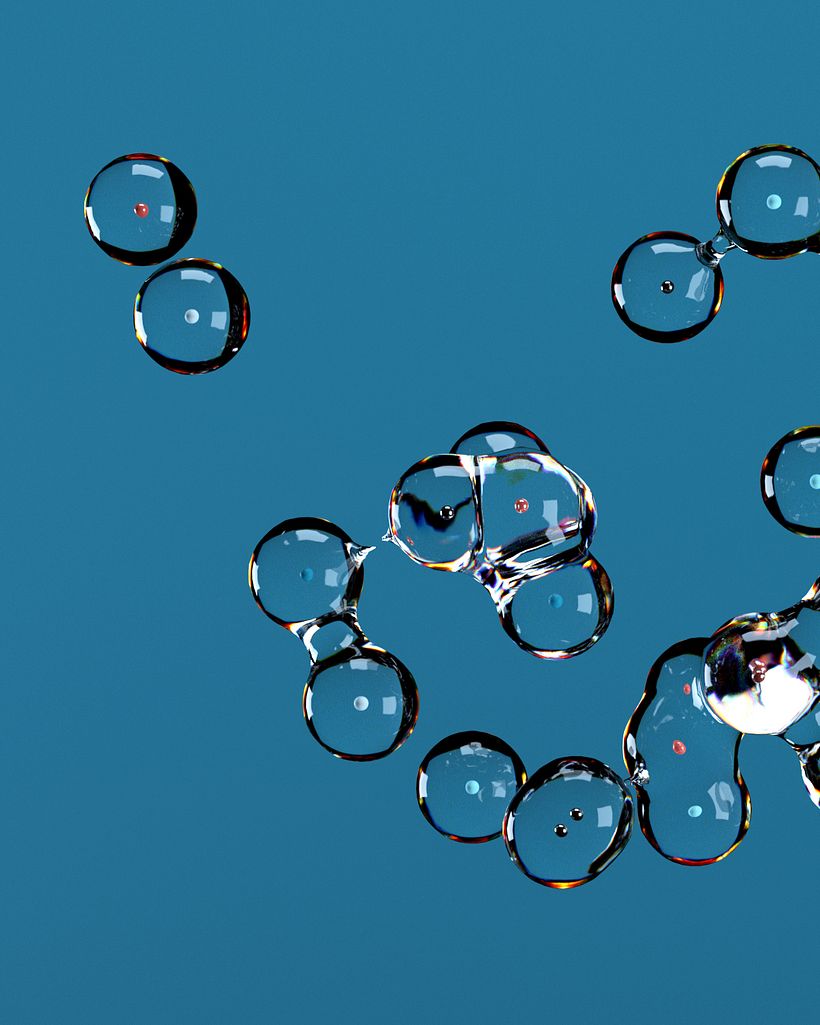 BUBBLE FLOW: Lettering 3D animado con X-Particles 34