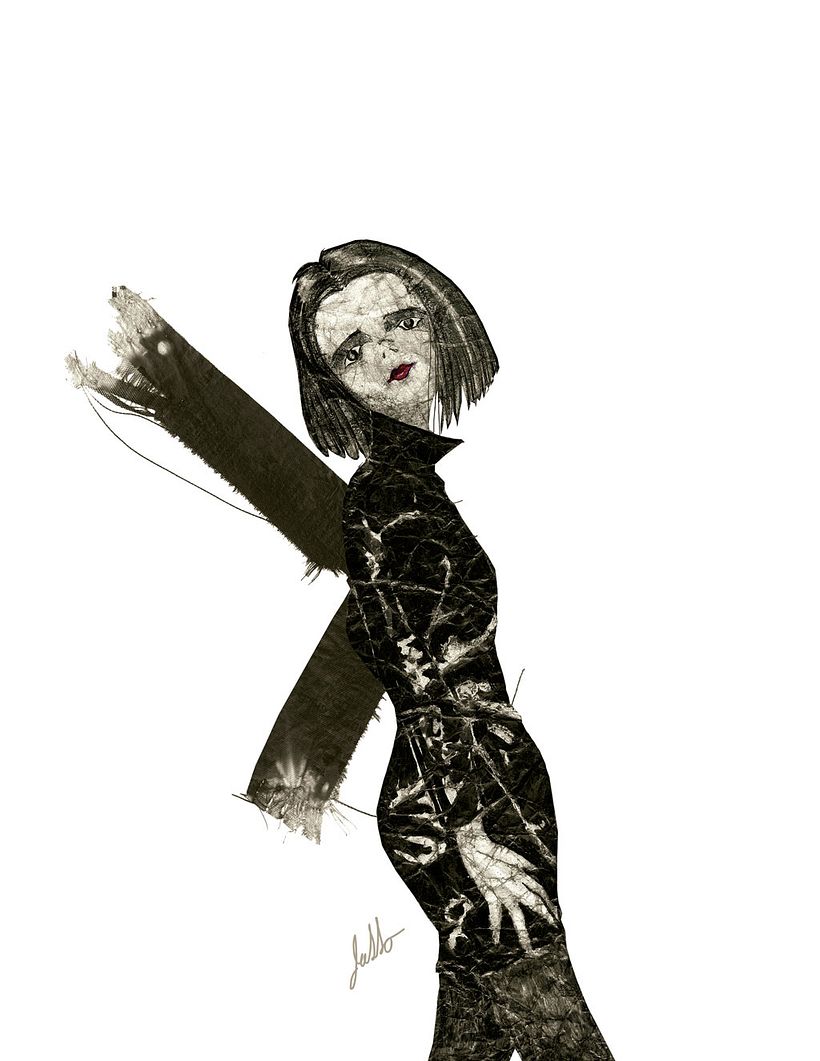 Mode (2004) Collage and digital painting