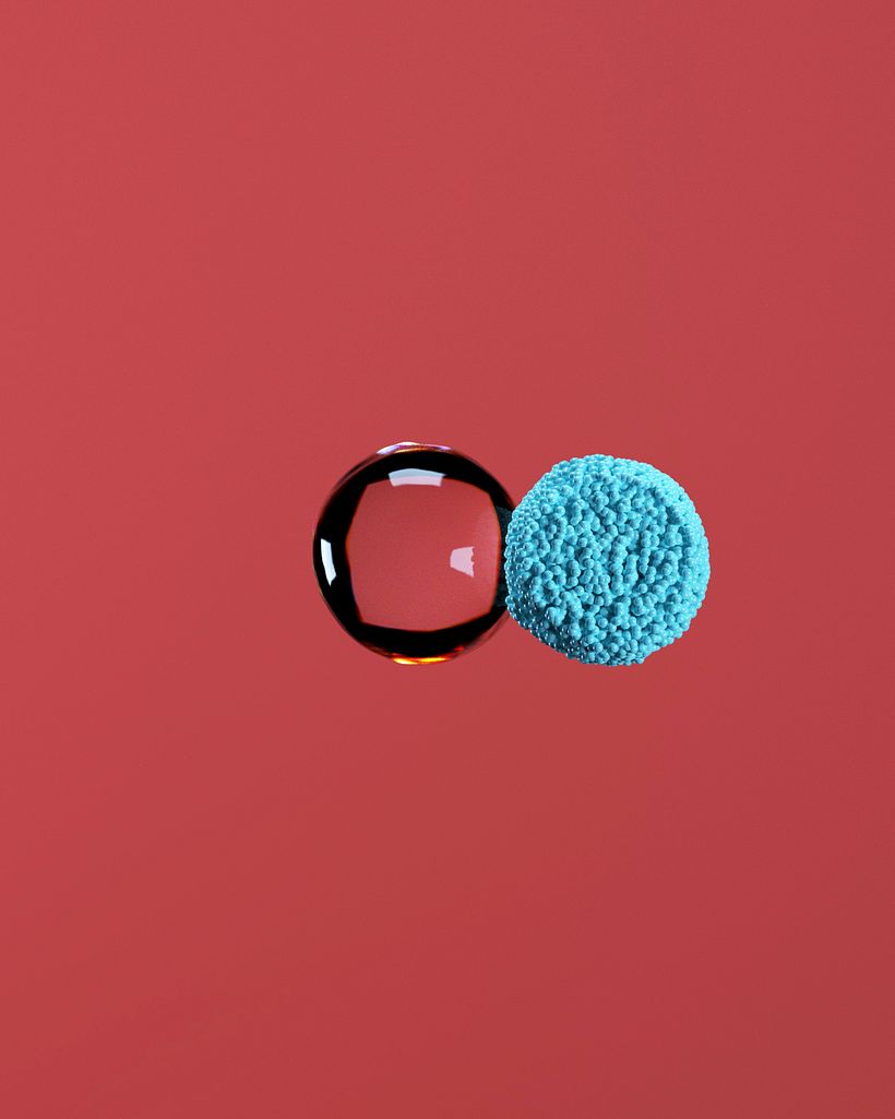 BUBBLE FLOW: Lettering 3D animado con X-Particles 24