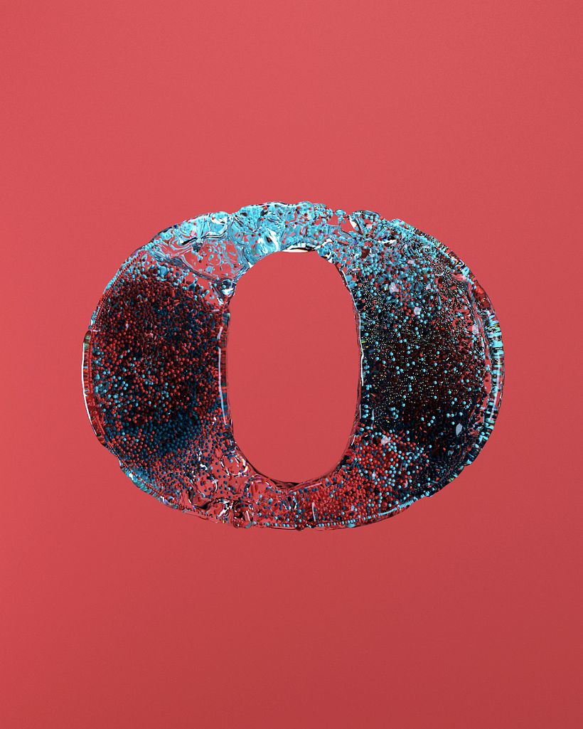 BUBBLE FLOW: Lettering 3D animado con X-Particles 28