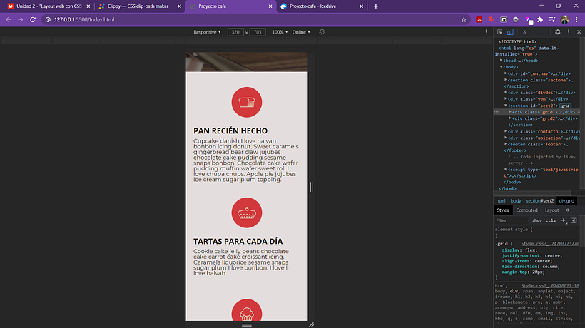 Proyecto: Introducción al Desarrollo Web Responsive con HTML y CSS 3