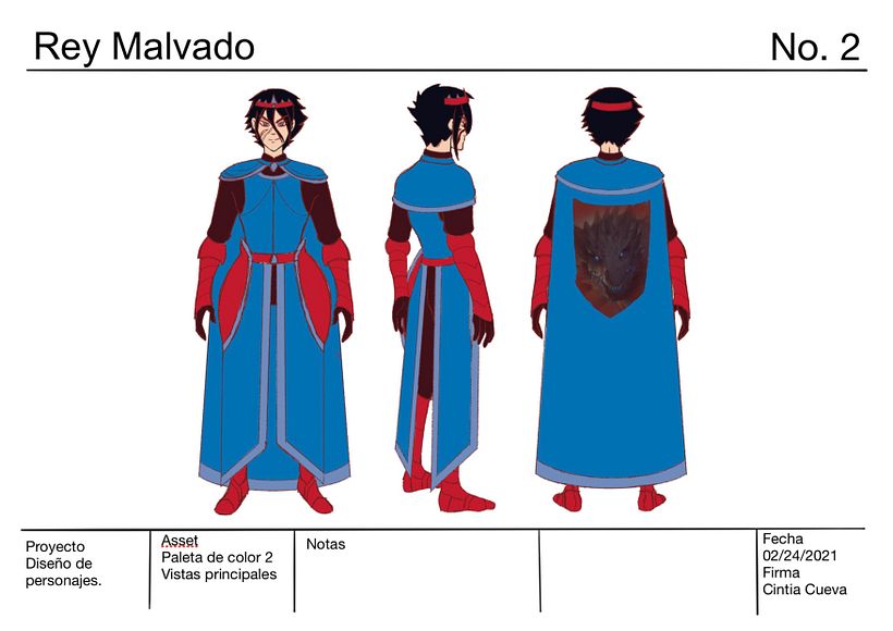 Mi Proyecto del curso: Metodología y conceptualización para el diseño de personajes 1