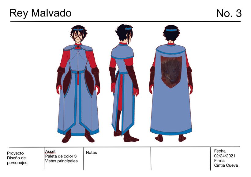 Mi Proyecto del curso: Metodología y conceptualización para el diseño de personajes 2