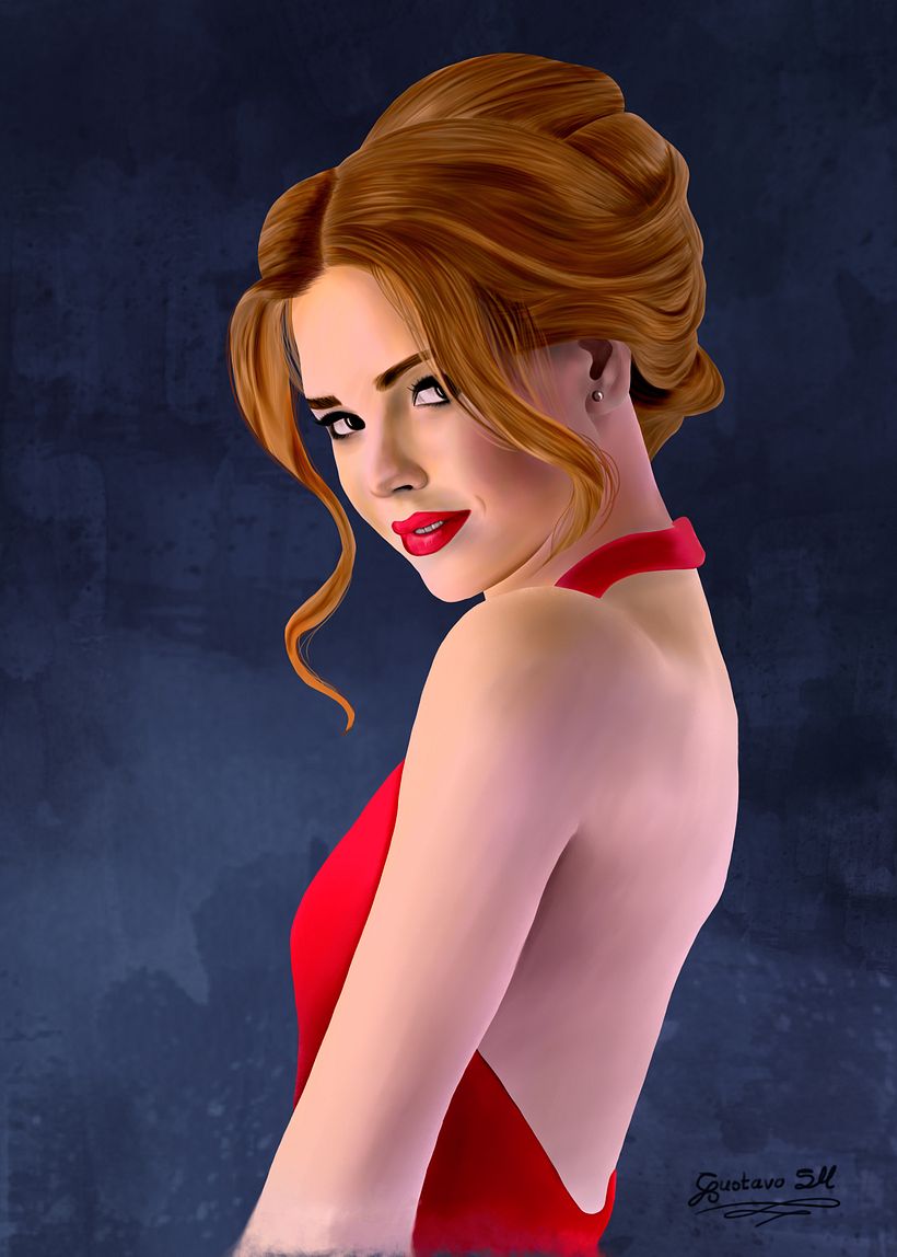 Mi Proyecto del curso: Principios de pintura digital para retratos 0