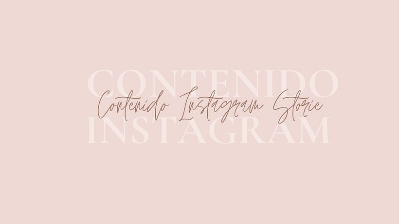 Mi Proyecto del curso: Creación y edición de contenido para Instagram Stories -1