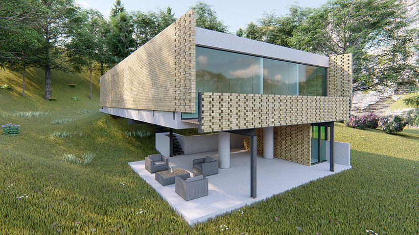 Mi Proyecto del curso: Diseño y modelado arquitectónico 3D con Revit 2