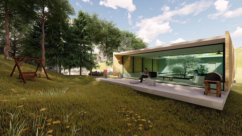 Mi Proyecto del curso: Diseño y modelado arquitectónico 3D con Revit 3