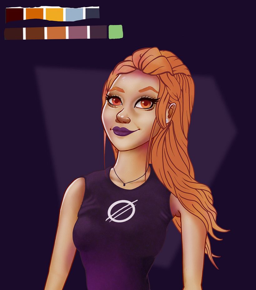 Starfire portrait 
