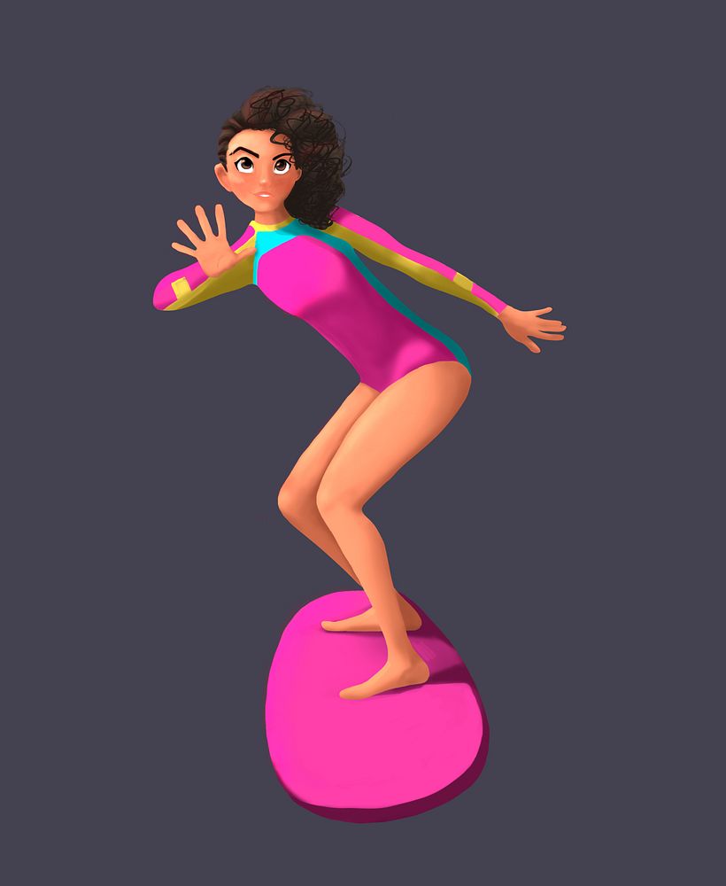 My project in Digital Painting for Characters: Color and Light course 0