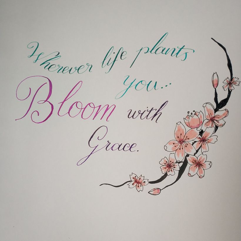 Caligrafía inglesa - Proyecto Final 1