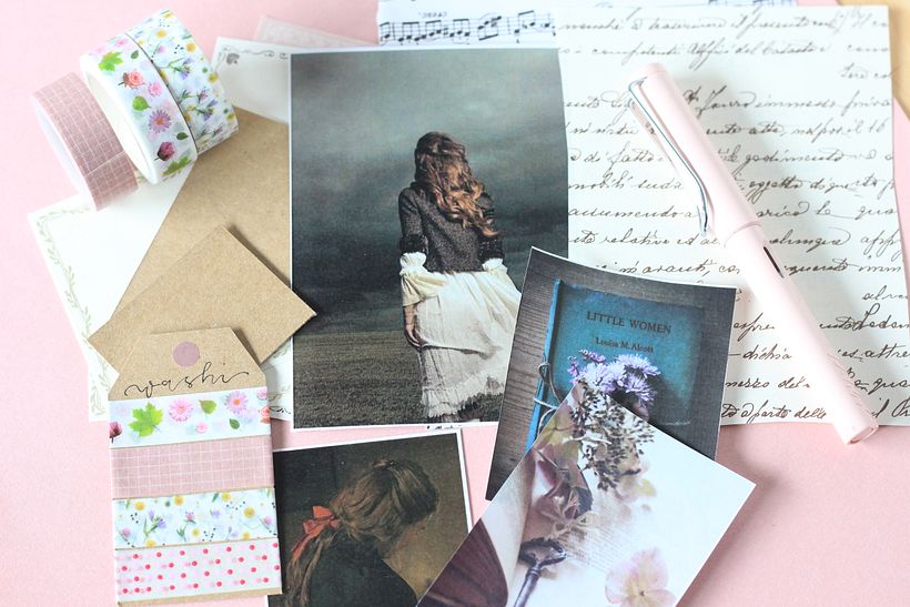Crear moodboards (panel de inspiración) ha sido clave para perder el miedo a enfrentarme a un papel en blanco