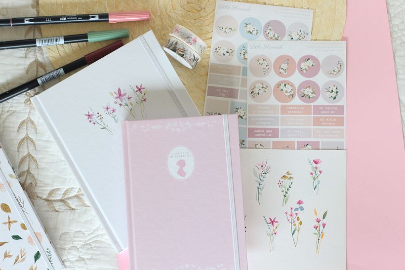 El bullet journal ha influido también a la hora de diseñar mis productos y poder crear la libreta perfecta