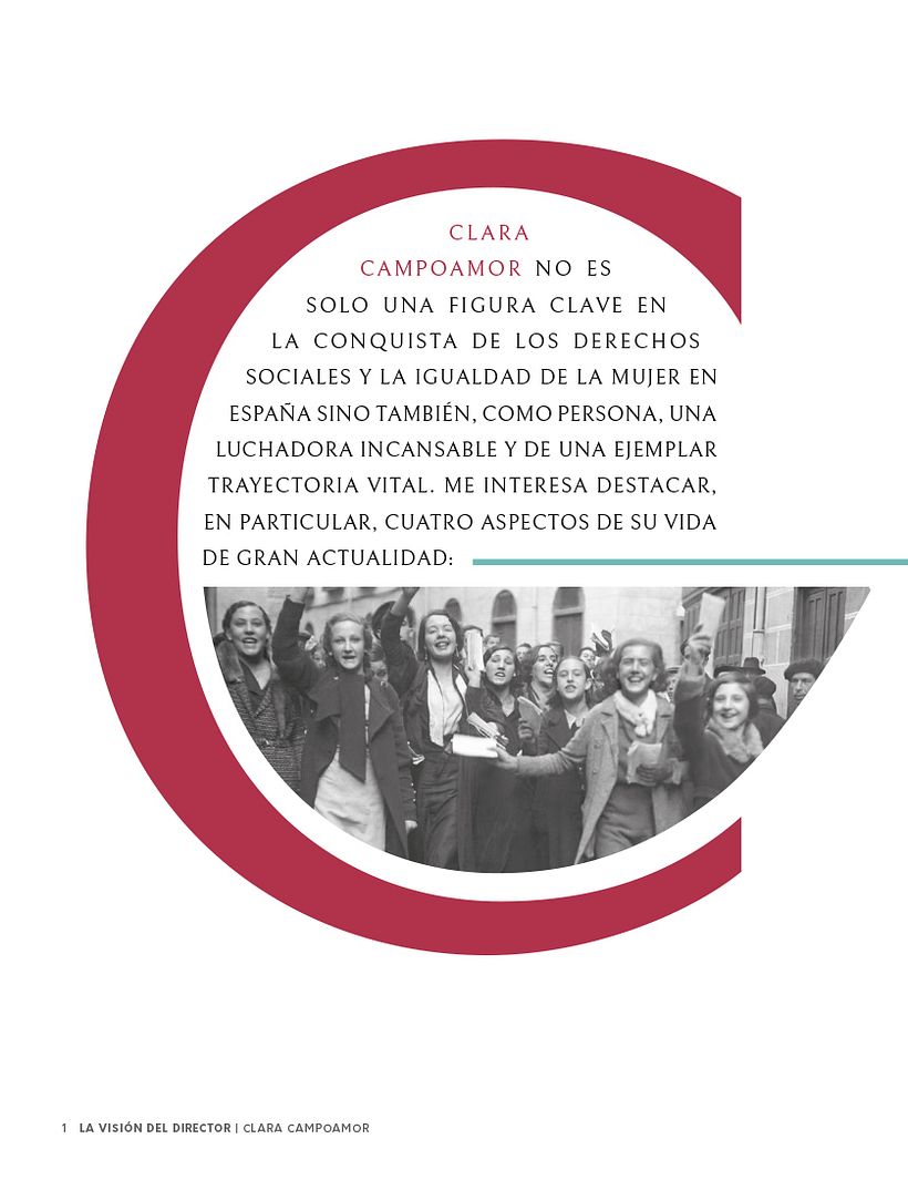 DOSSIER PARA RTVE CLARA CAMPOAMOR, UN VOTO PARA DESPERTAR 2