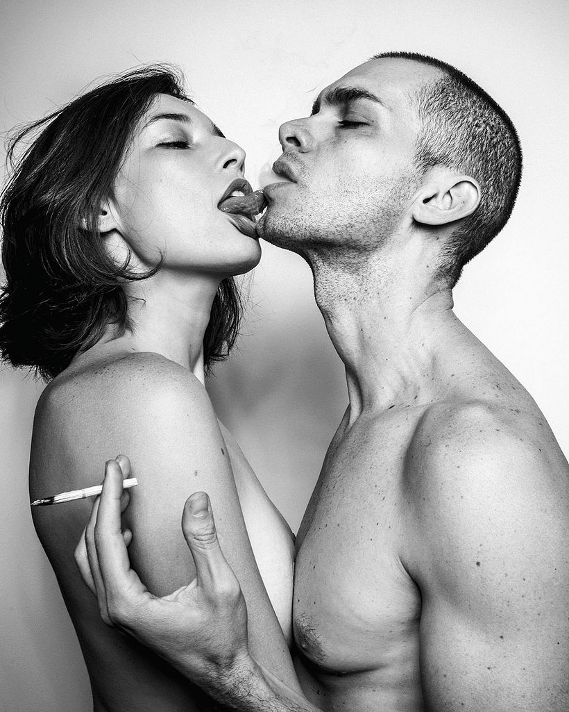 Salma y Mac, del grupo Carne Doce, por Daryan Dornelles.