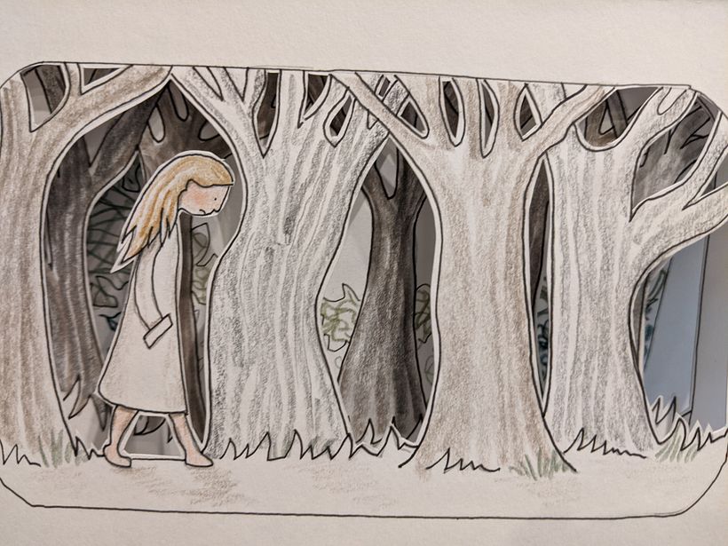 My project in Paper Cutting Techniques for Storytelling course 0